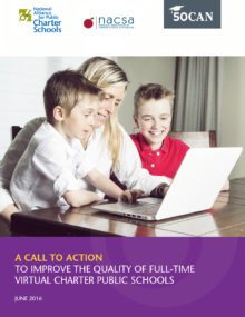 Call to Action to Improve the Quality of Full-Time Virtual Charter Public Schools Cover